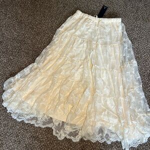 Lulus Lace Skirt